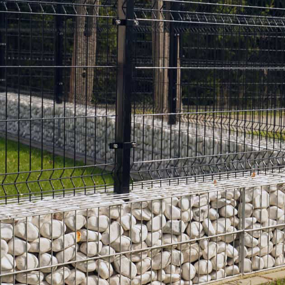 Real factory gabion baskets mesh gabion box for gabion retaining wall