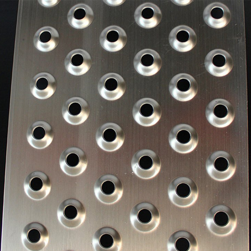 Traction-Grip/diamond-strut/perf-o aluminum/carbon steel perforated  ladder rung safety grating for stair treads planks