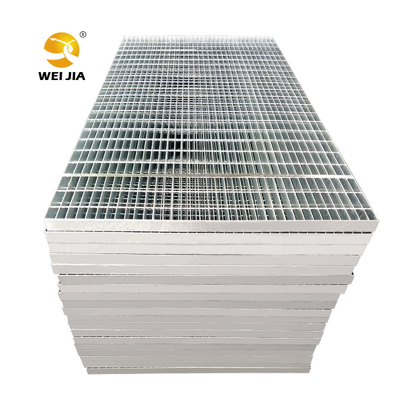 Best Price Hot dip galvanized Metal Serrated drainage covers Steel Grid Grating To Construction Building Material