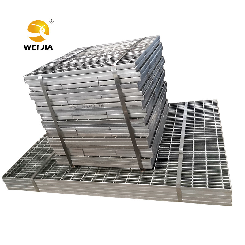 Best Price Hot dip galvanized Metal Serrated drainage covers Steel Grid Grating To Construction Building Material