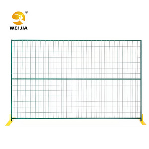 High Standard CAN Canada Portable Temporary Fence Panels/Gate Powder Coated Canada Removal Mobile Event Temporary Fence