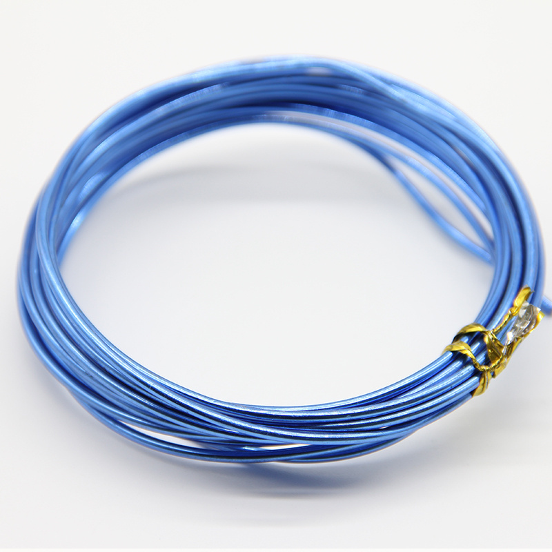 Factory Price Diy Craft Twisted Colored Aluminum Wire/ twisted Wire Jewelry