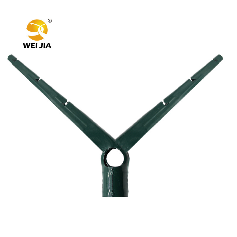 Professional factory Y Fence Post Extension Arm Barbed Wire V Arm