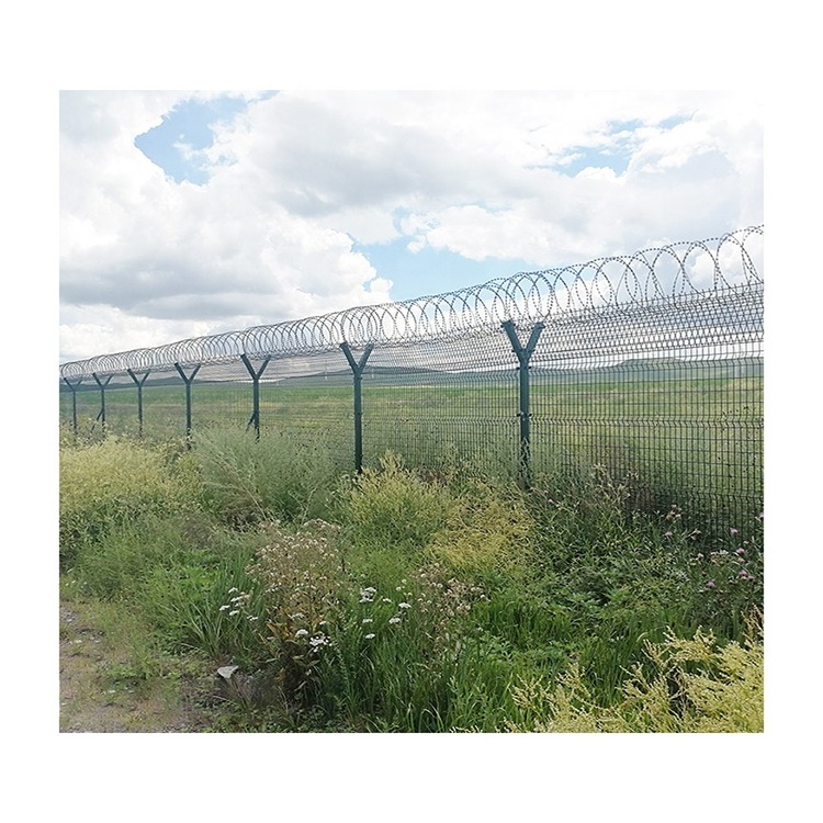 nigeria high security fencing airport prison fence concertina wire fence