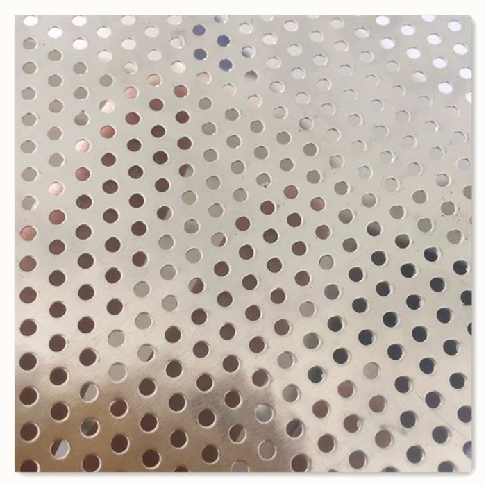 Best selling Stainless steel 304 316 micron round hole perforated metal sheet