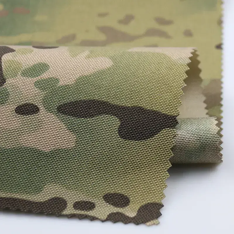 1000D MC polyester cordura waterproof pu tactical camouflage waterproof cordura fabric