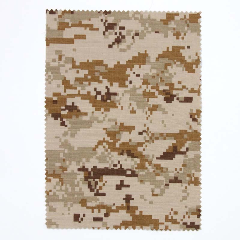 Uniform textile Poly cotton tactical uniform TC 6535 Desert Digital Camouflage ripstop fabric camouflage fabric