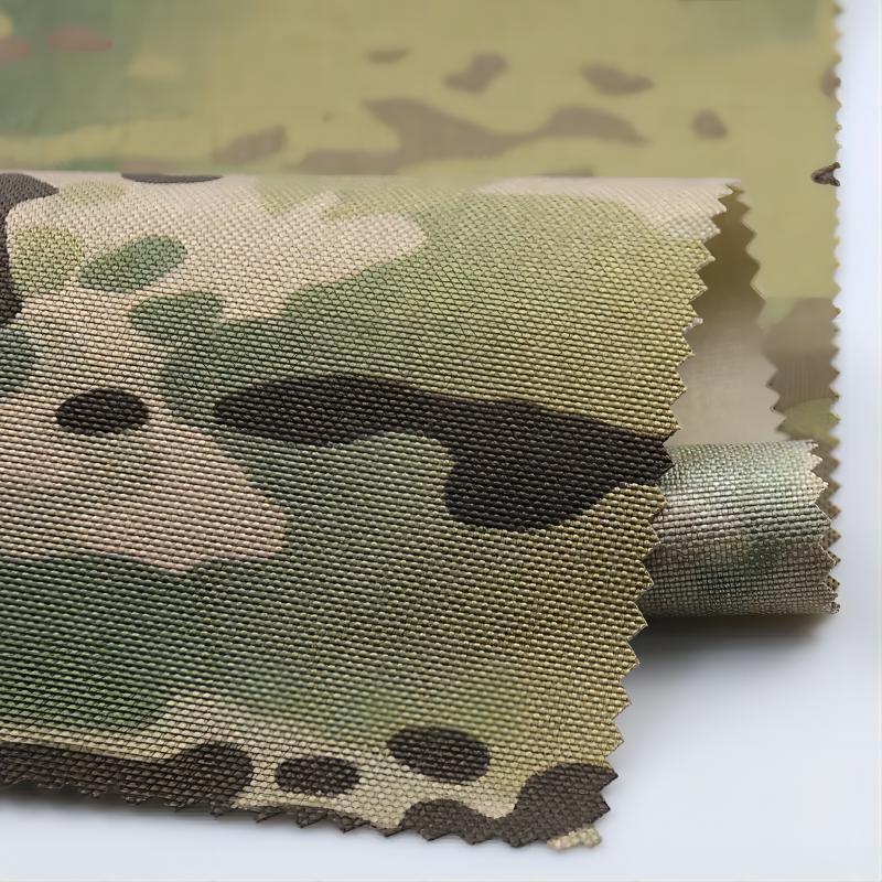 1000D MC polyester cordura waterproof pu tactical camouflage waterproof cordura fabric