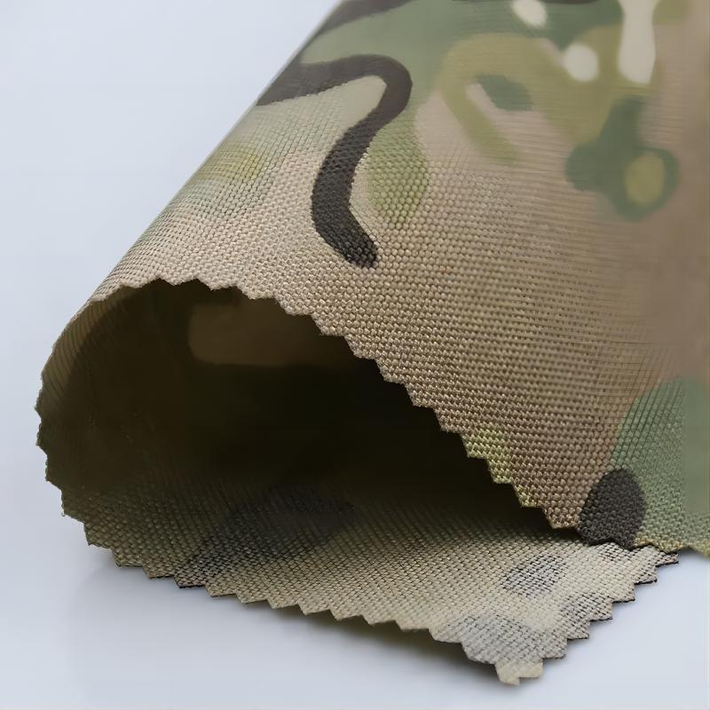 1000D MC polyester cordura waterproof pu tactical camouflage waterproof cordura fabric