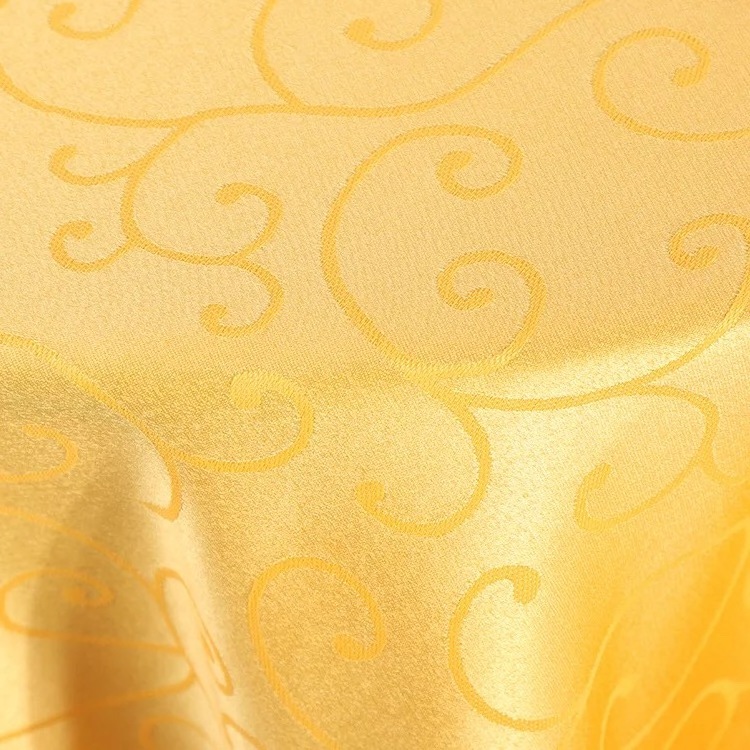 280cm Width Polyester Jacquard Curtain Fabric For Table Cloth Curtain Material