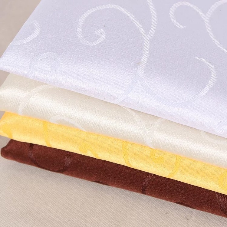 280cm Width Polyester Jacquard Curtain Fabric For Table Cloth Curtain Material