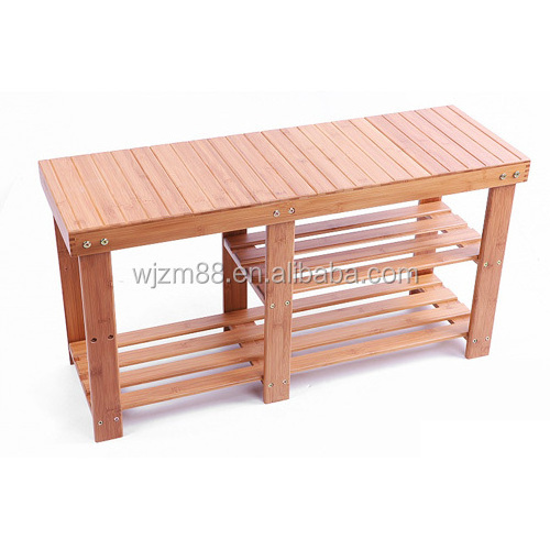 bamboo furniture, standing bamboo shoe racks wholesale