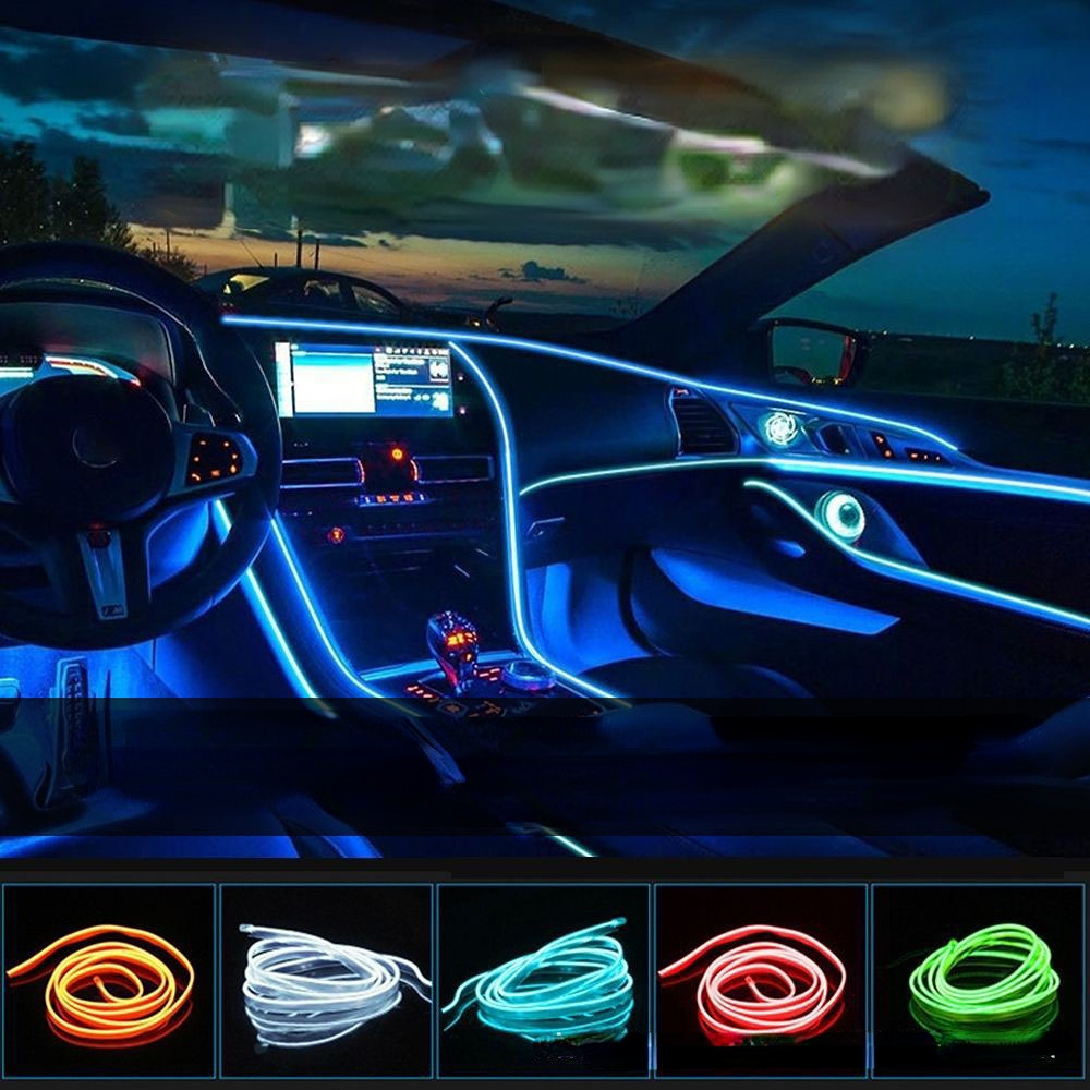 5 m universal car interior atmosphere EL led strip light