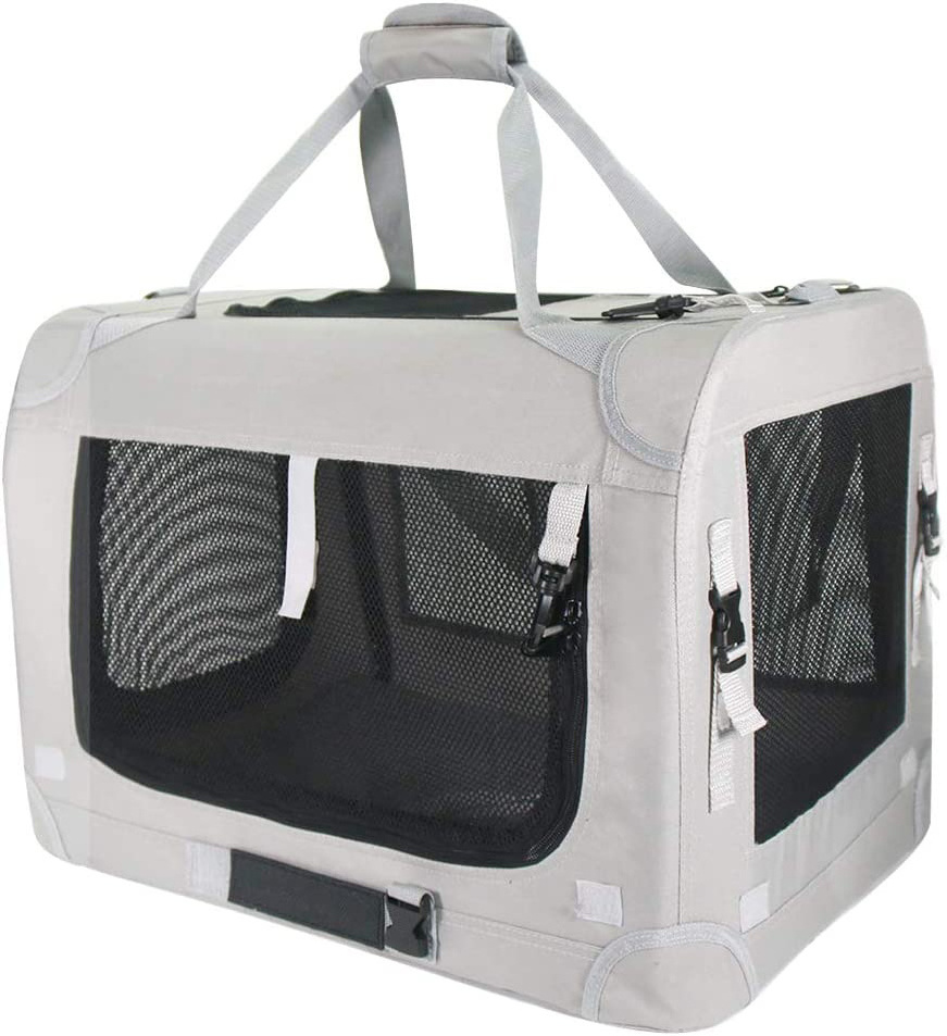 Extra Large Cat Carrier Soft Sided Folding Small Medium Dog Pet Carrier 24