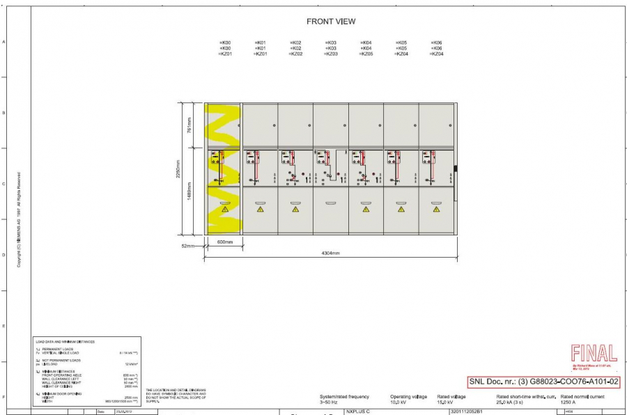 NX Plus 15kV  Medium Voltage Switchgear