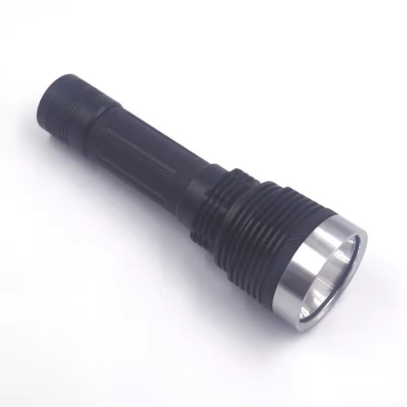 High-Powered XHP70.3 HI Torch Light 6500K White LED Spotlight Aluminum Alloy Stainless Steel Polishing Head Camping Flashlight