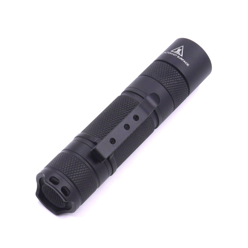 Mini portable manta ray S1 black XPG2 XP-G2 led AA 14500 flashlight