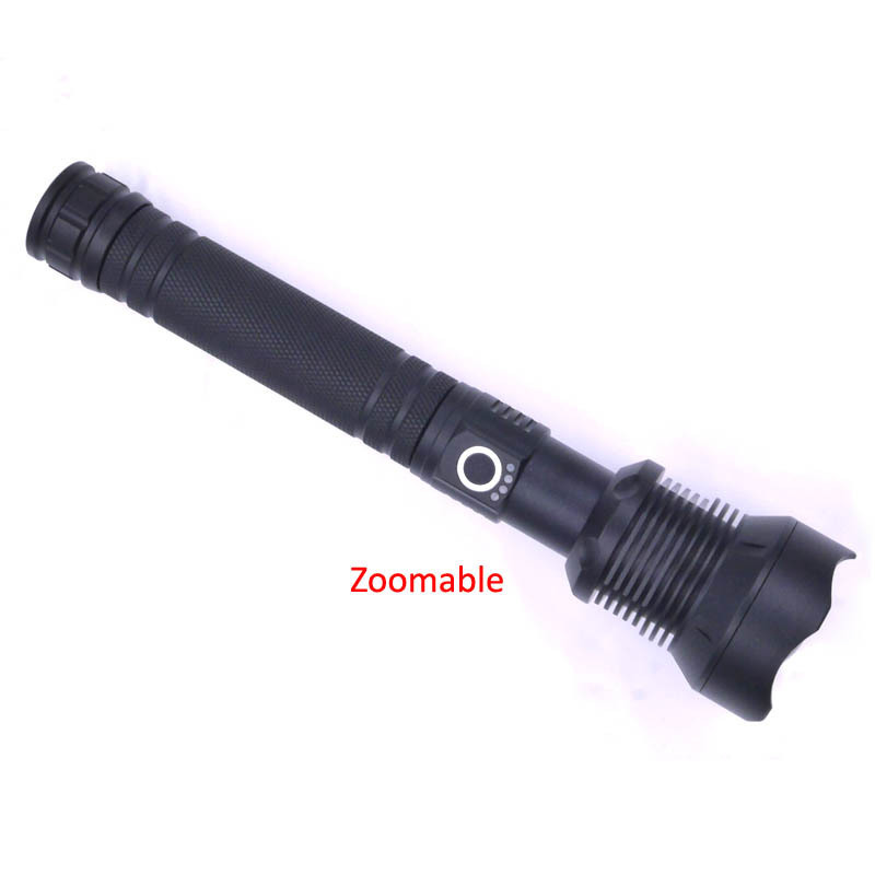 Zoomable XHP70 led 5000lm most powerful usb led hunting flashlight for camping hiking bicycle light