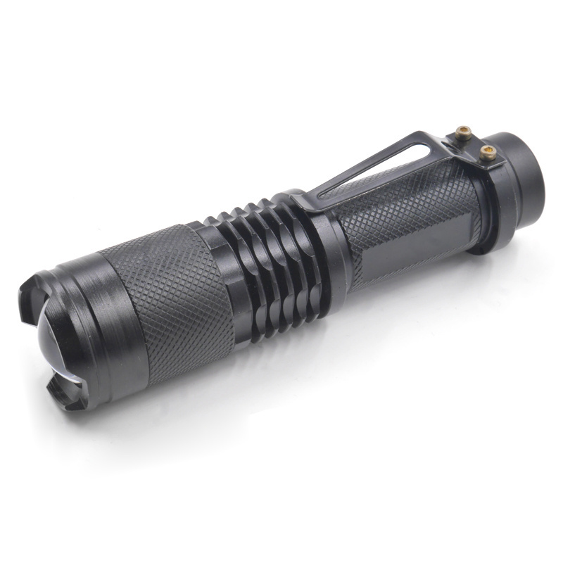 Sk98 Zoomable 850nm Infrared IR 3w LED Hunting Flashlight Aluminum Alloy Body for Camping