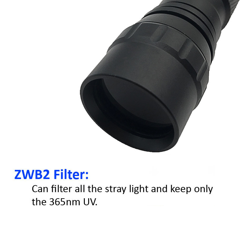 501B Seoul Viosys Z5 CUN66A1B 3W 5W 365nm LED UV Aluminium Blacklight Torch Flashlight