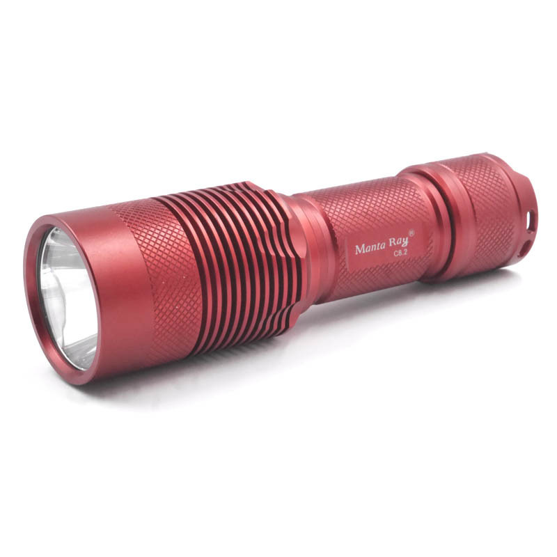 Super bright manta ray c8.2 XHP35 HI led tactical flashlight for camping bicycle