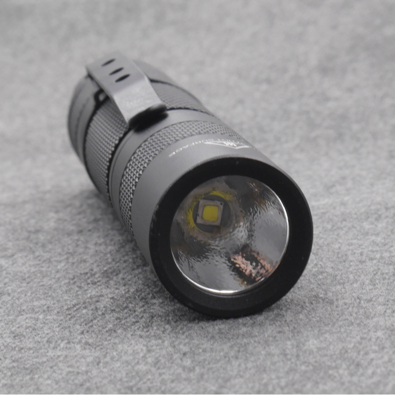 Mini portable manta ray S1 black XPG2 XP-G2 led AA 14500 flashlight