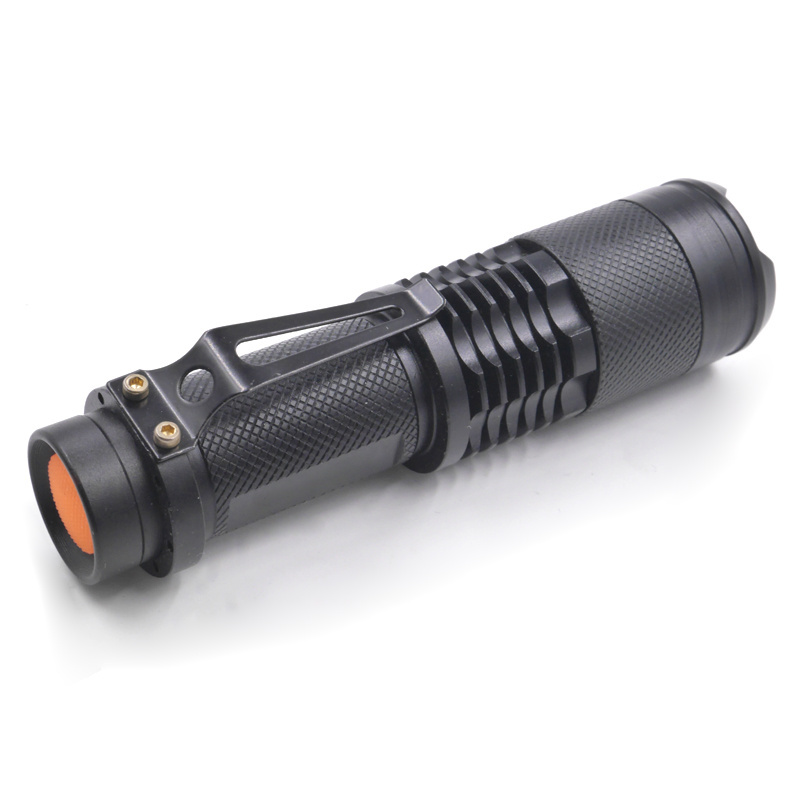 Sk98 Zoomable 850nm Infrared IR 3w LED Hunting Flashlight Aluminum Alloy Body for Camping