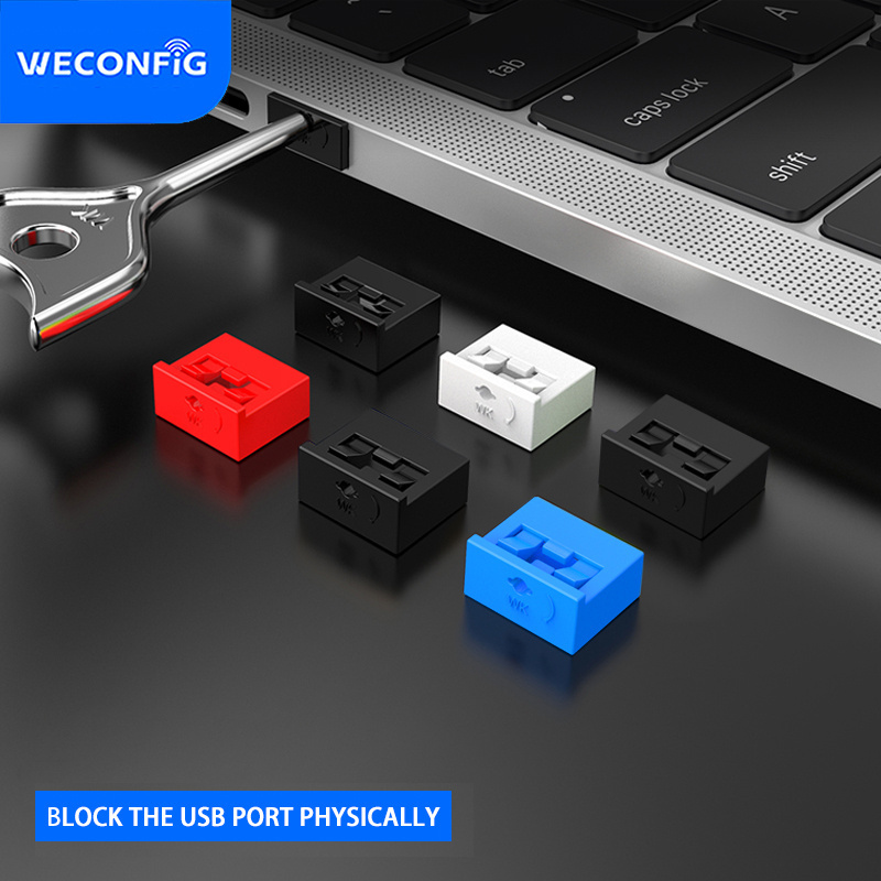 USB Port Lock, USB Port Blocker with Key