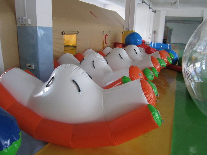 inflatable air sealing viking seesaw inflatable water seesaw for adults