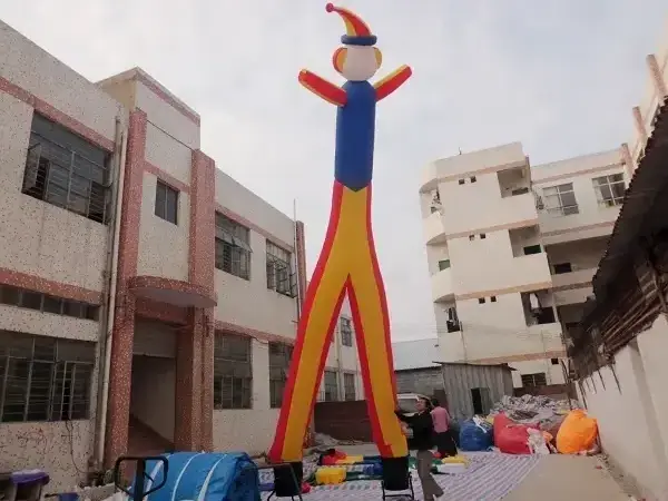 red chicken inflatable air sky dancer inflatable air man dancer