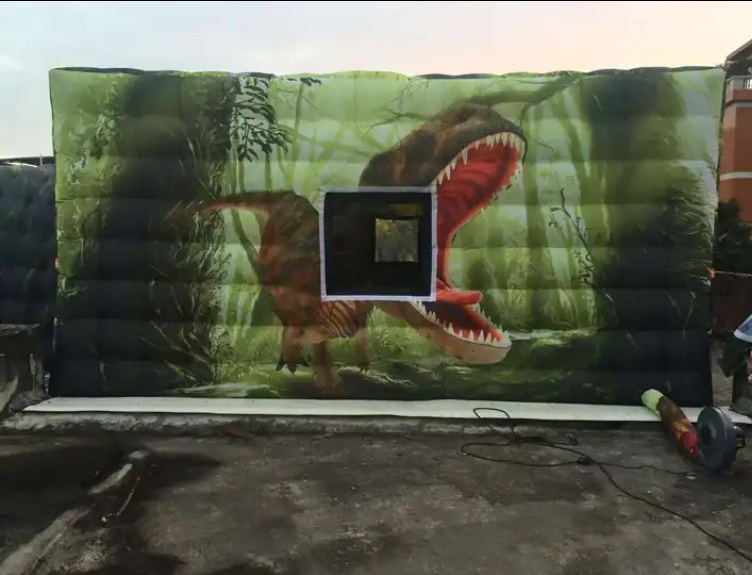 inflatable dinosaur tent for party oxford fabric inflatable tent for rental