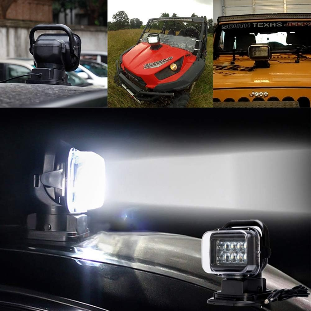 Search Light Led Marine Boat Spot Searchlights For Boat Vehicle Car Truck Hunting