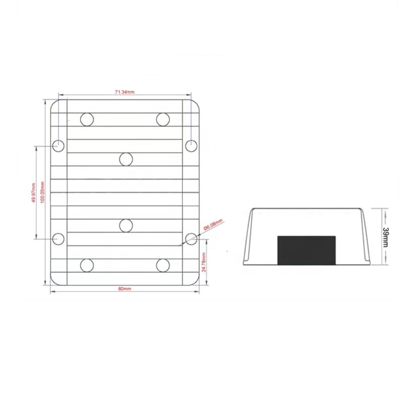 DC to DC 12V to 24V Step Up Converter Boost Waterproof Module Transformer