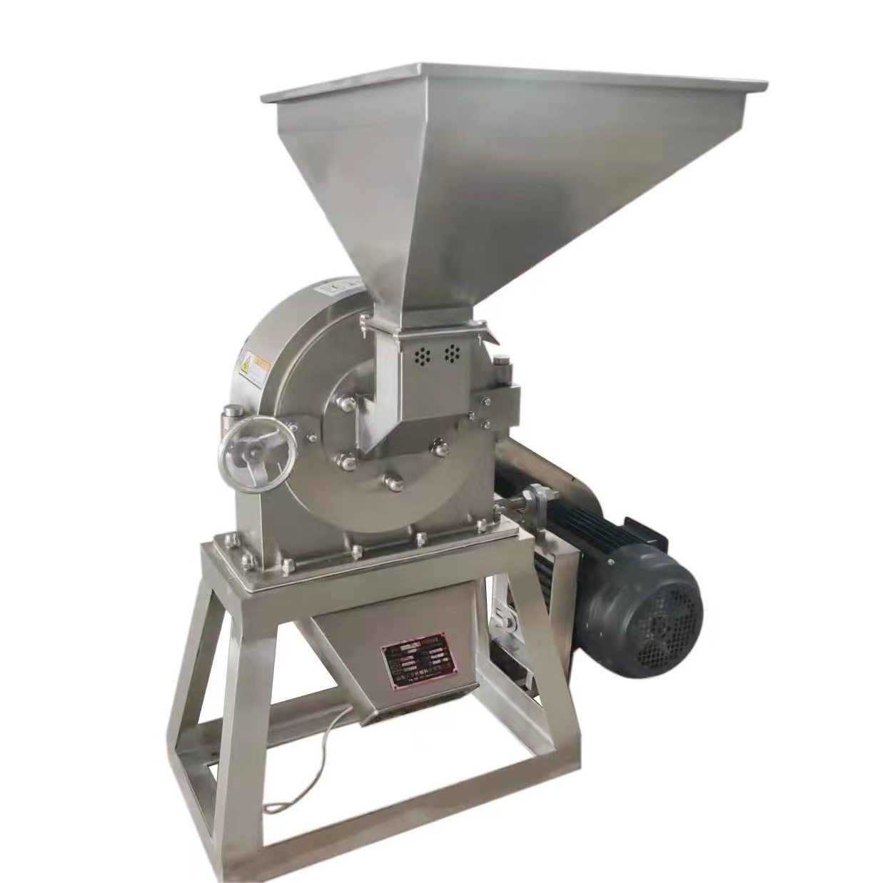 FS160 stainless steel food powder grinder machine turmeric onion spice rice corn salt sugar grain grinding mill pulverizer