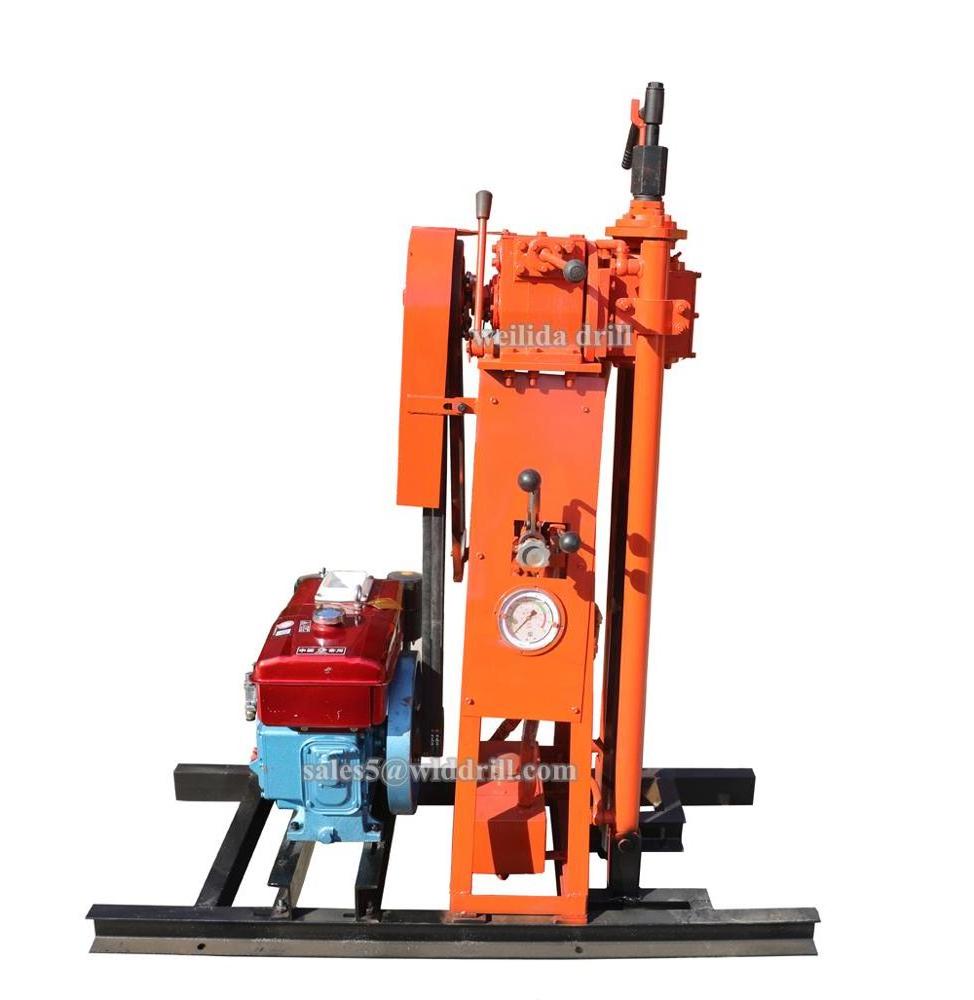 50m Portable small geological exploration drilling rig mini coring rig