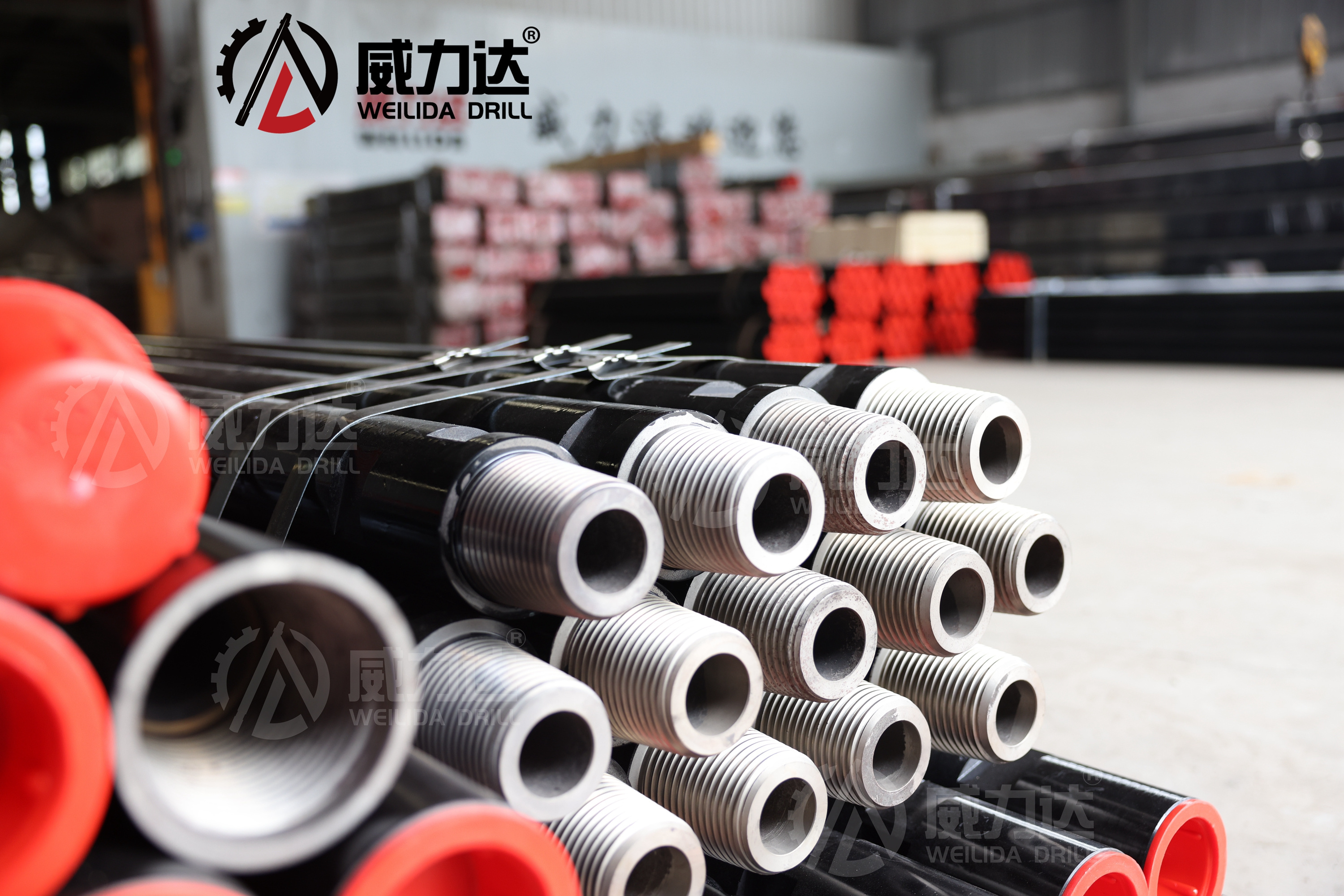 Diameter 60 73 89 102mm water well drill rods drill pipe for sale