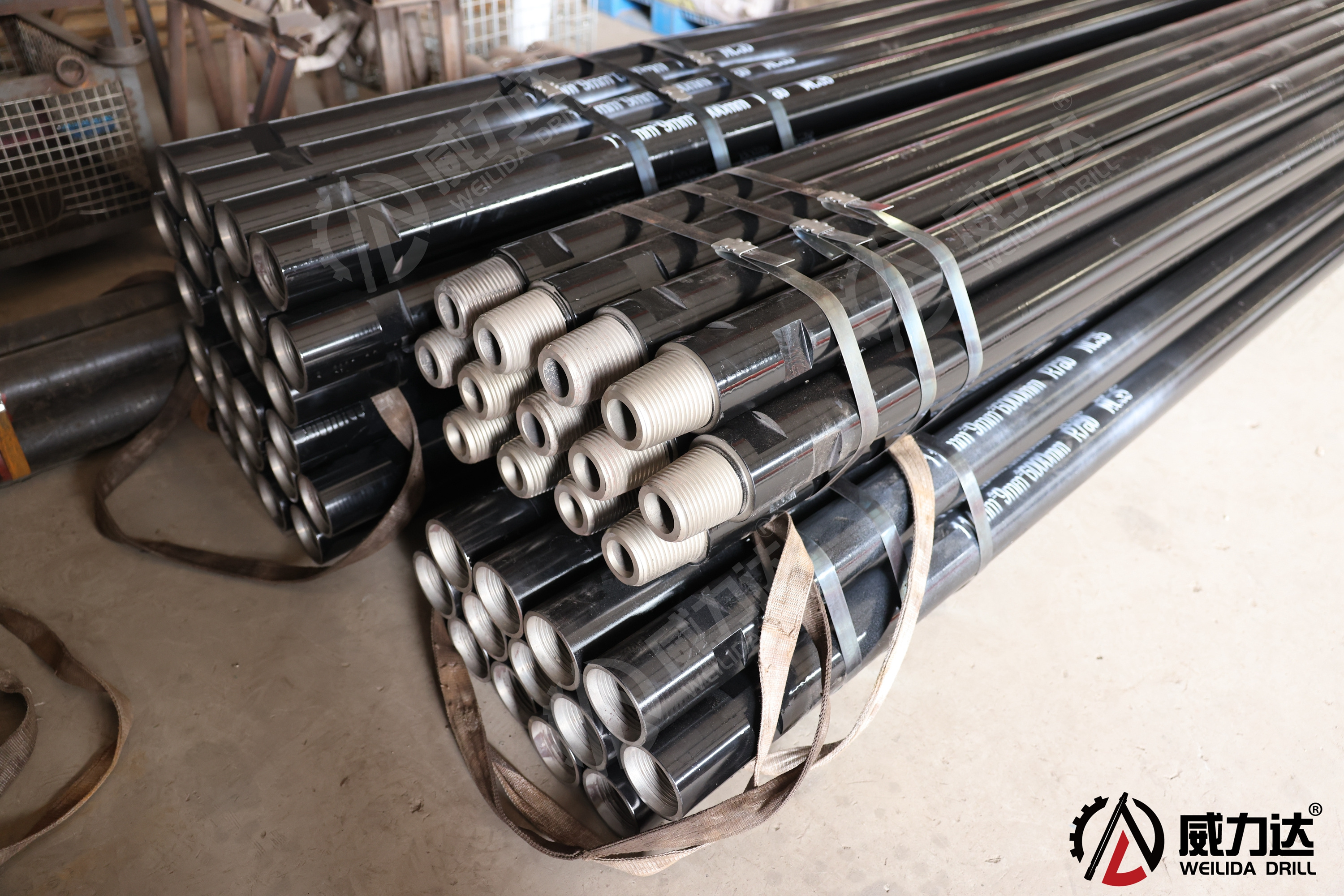 Diameter 60 73 89 102mm water well drill rods drill pipe for sale