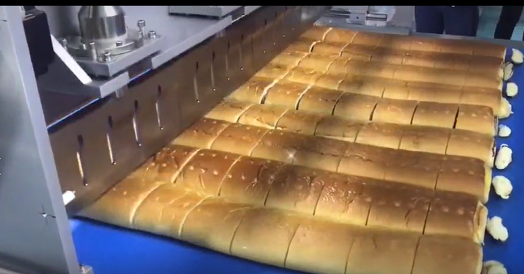 ultrasonic fresh dough cutting machine sheet cake portioning machine