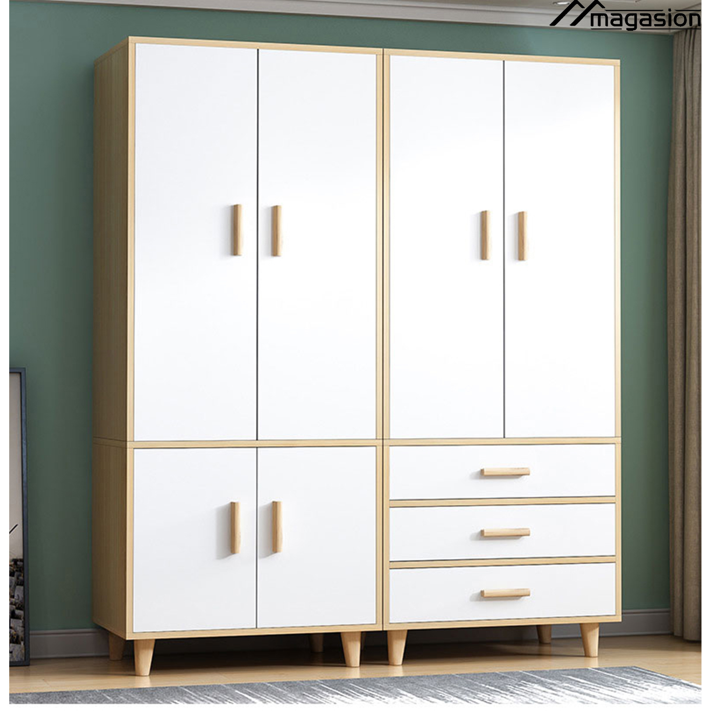 Dress cabinet closet modern  bedroom clothing furniture top quality pax wardrobe closet