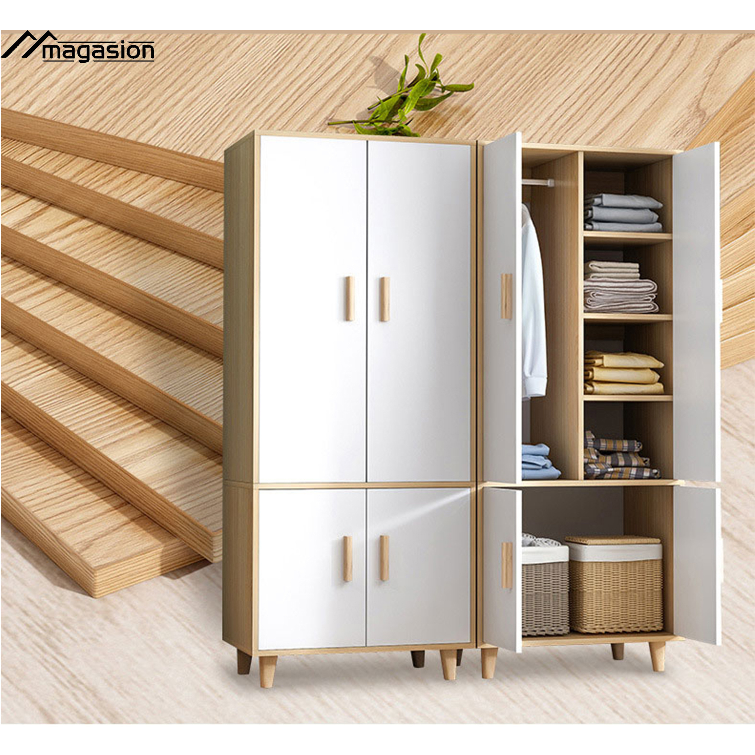 Dress cabinet closet modern  bedroom clothing furniture top quality pax wardrobe closet