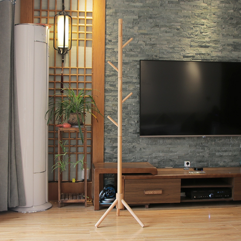 Coat Stand Coat Hat Jacket Umbrella Bag Floor Standing Rack Clothes Hanger Hooks Clothes Tree