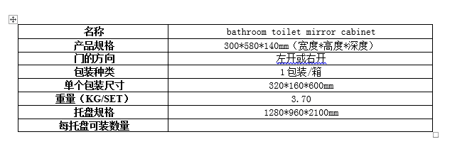 OEM ODM Plastic Toilet And Boat Plastic Bathroom Mirror Cabinet