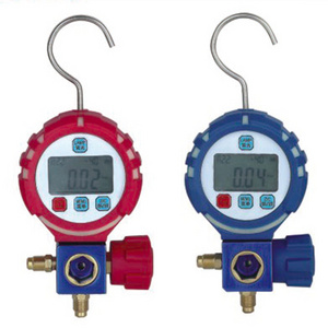 Digital hvac manifold gauges for R32 refrigerant, digital ac gauges