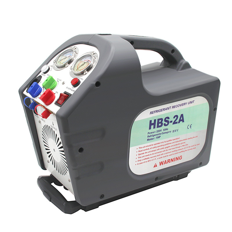 HBS Car air conditioning machine Fully-Auto A/C R410A,R134A CE certificate Refrigerant Recovery Machine with Cleaning system