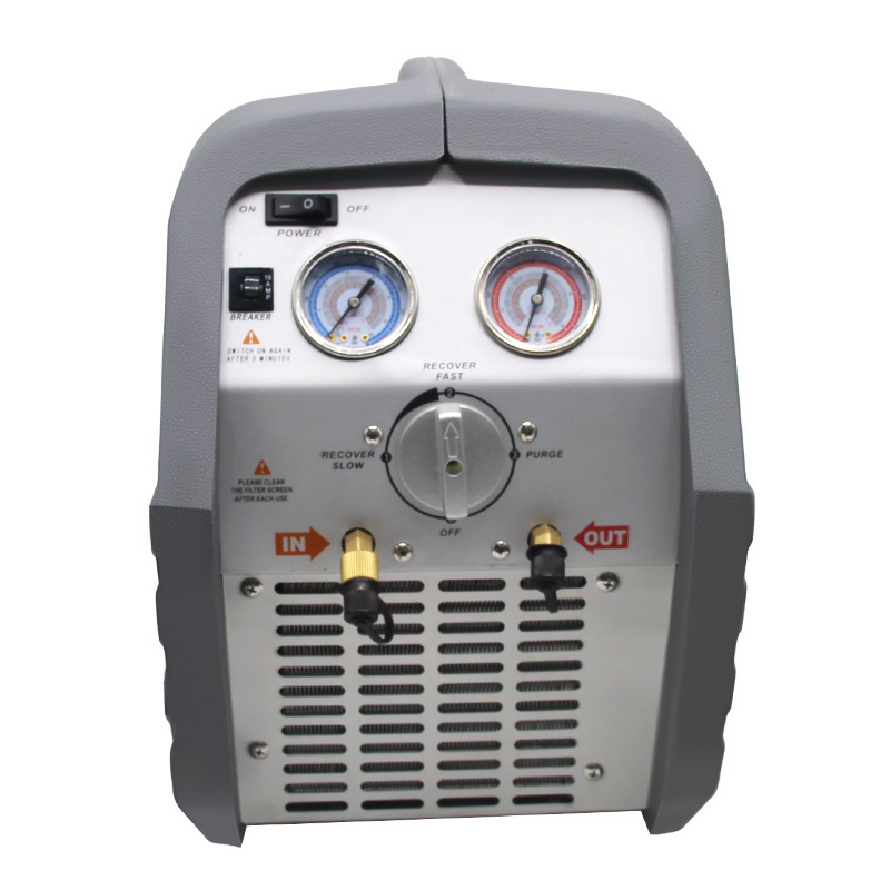 HBS Car air conditioning machine Fully-Auto A/C R410A,R134A CE certificate Refrigerant Recovery Machine with Cleaning system