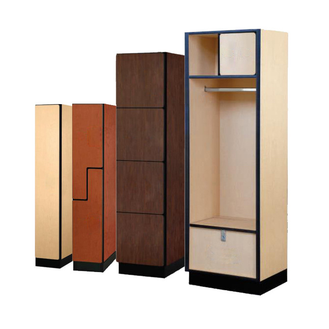 Hpl Board & Metal Frame Material  Luggage Storage Lockers Employee Outdoor Storage Locker