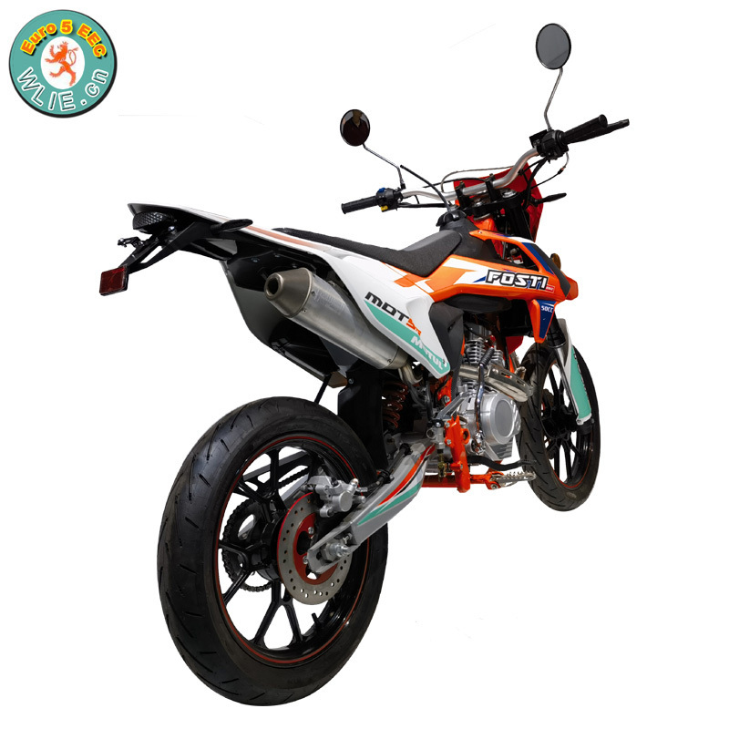 New Gas Motobike Portable Motorized Bikes Street Motocicleta Motorcycle 50cc Dirt Bike DB50 Pro With Euro 5 EEC COC