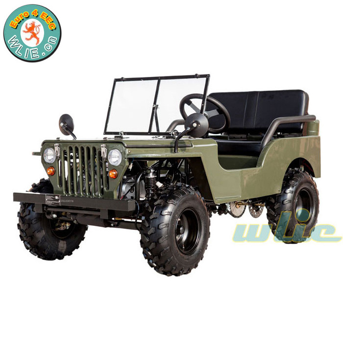 50cc, 70cc, 110cc, 125cc, 150cc Mini Willys Jeeps (Basic)