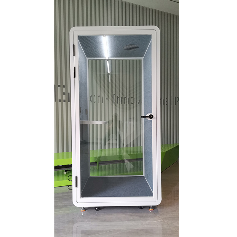 Soundproof privacy small size sound proof noise insulation mobile office phone telephone booth for sale