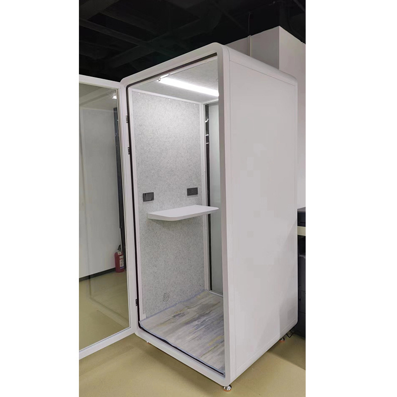 Soundproof privacy small size sound proof noise insulation mobile office phone telephone booth for sale